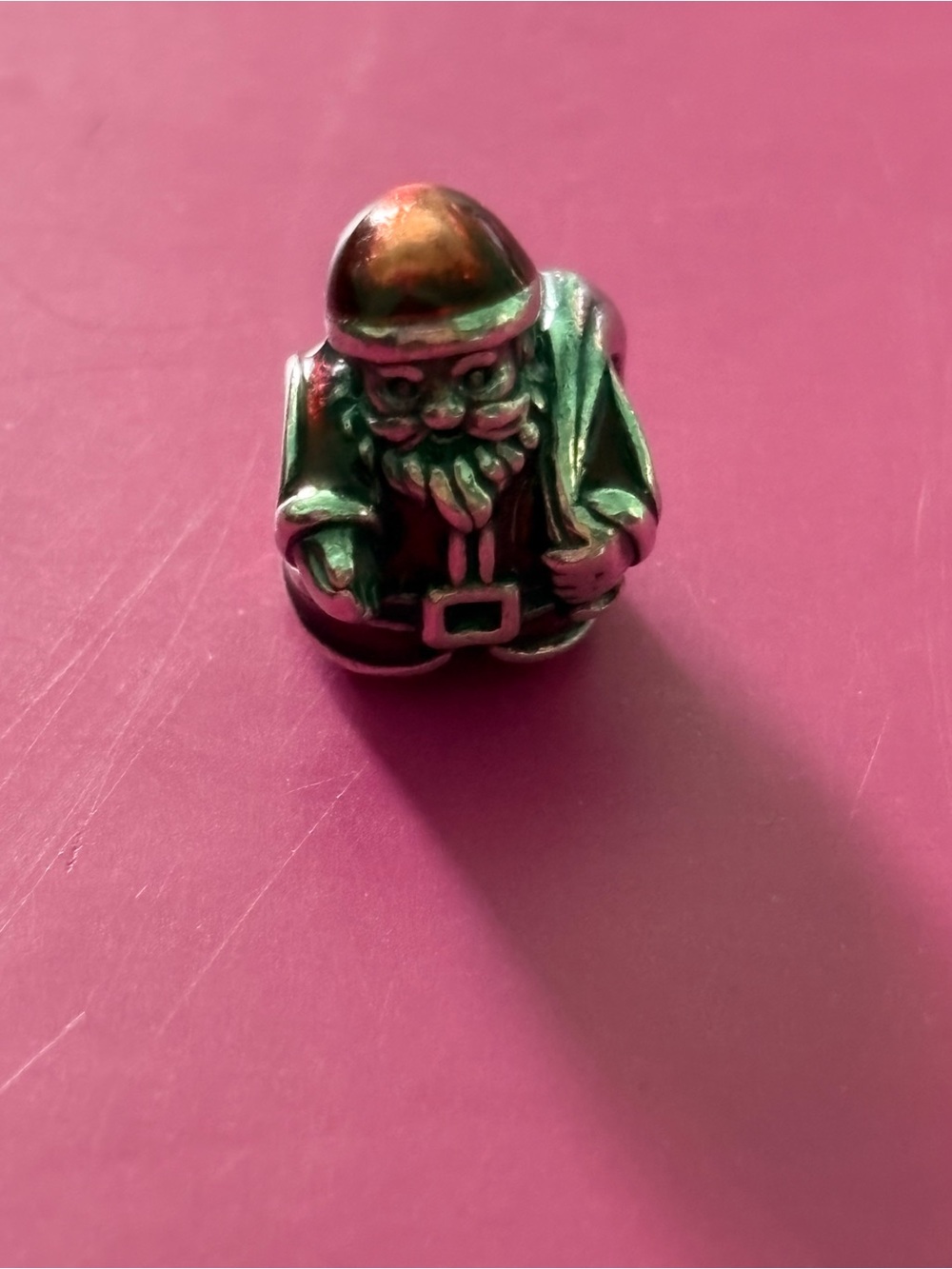 Pandora Silver Santa Claus Charm